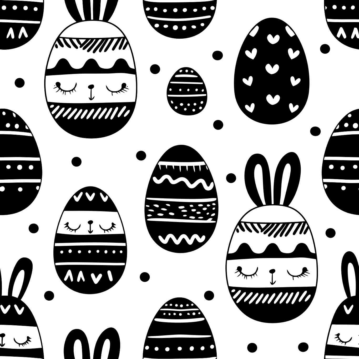 Whimsical Easter Pattern Design