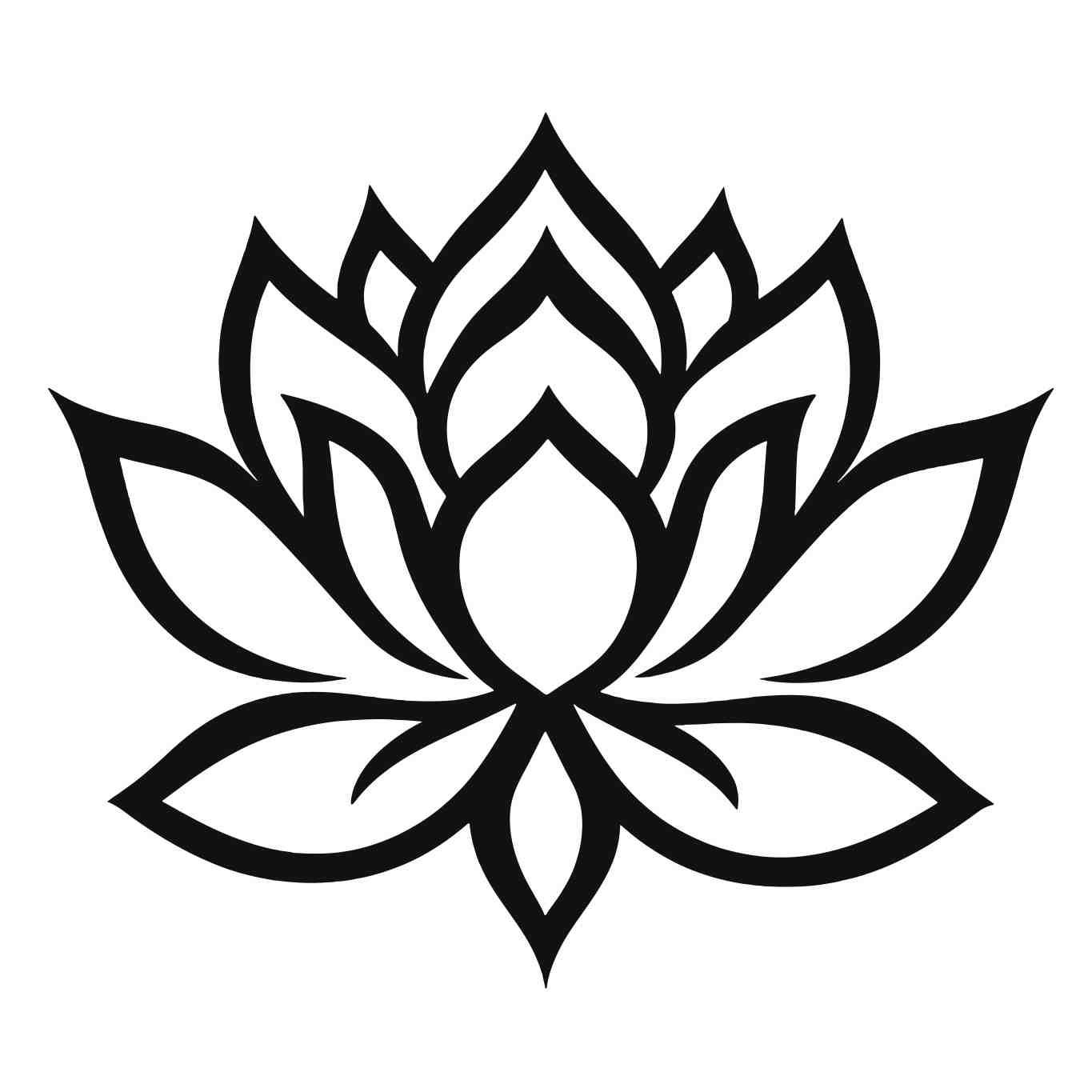 Elegant Lotus Flower Design