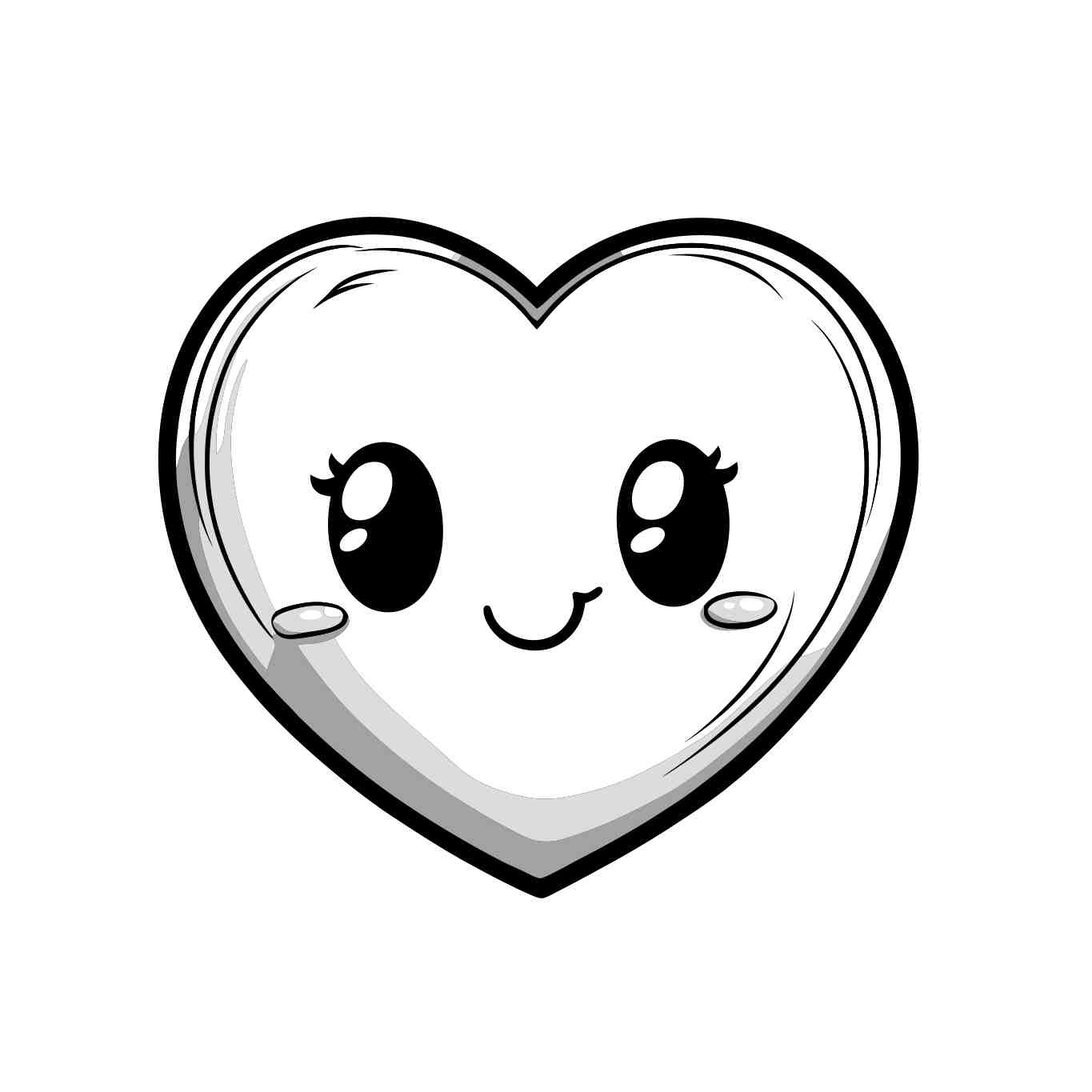 Playful Heart Character Illustration