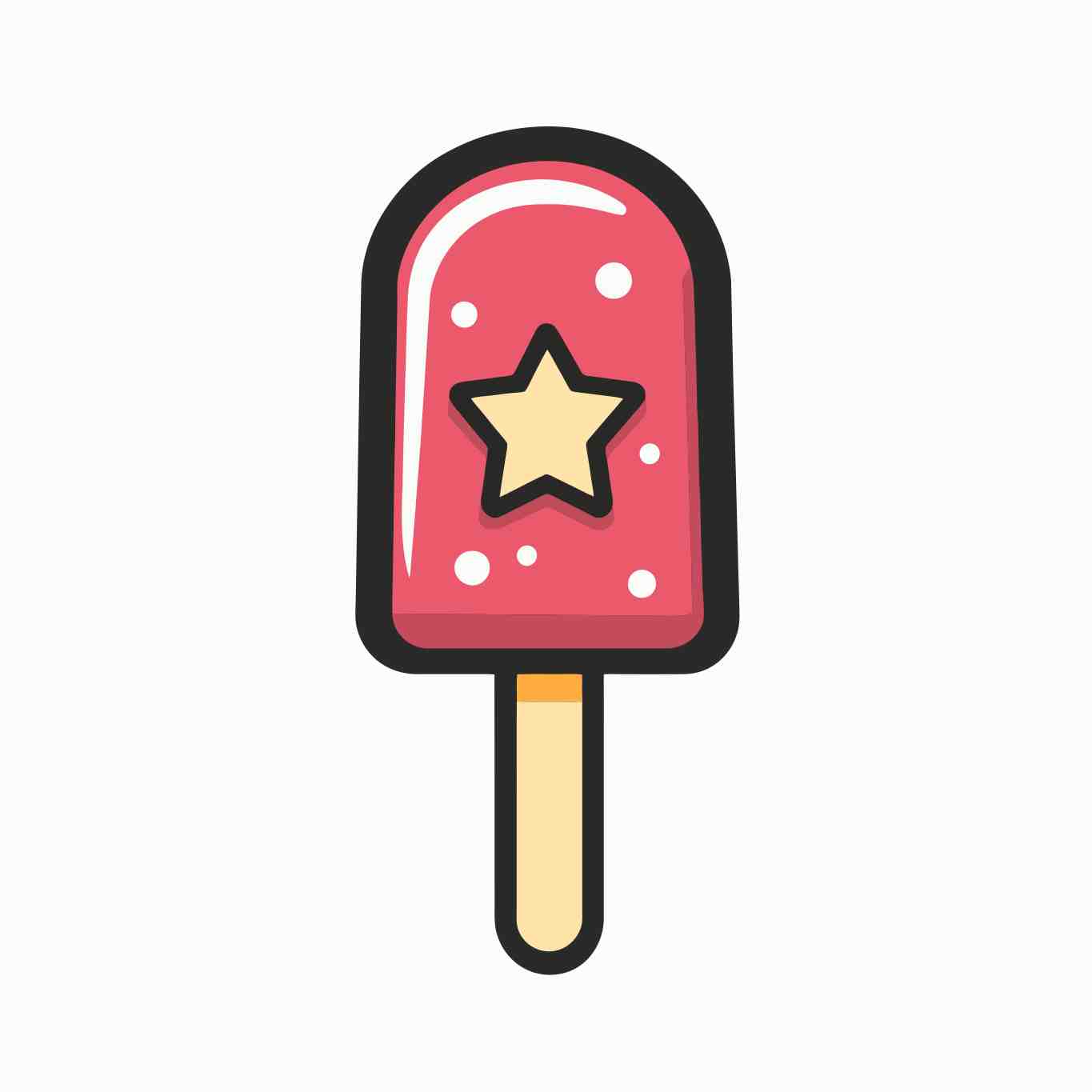 Whimsical Pink Popsicle Delight