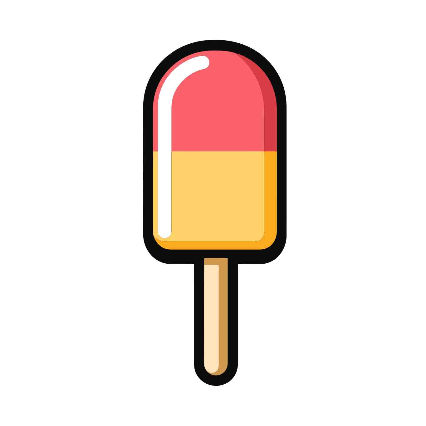 Vibrant Ice Lolly Delight