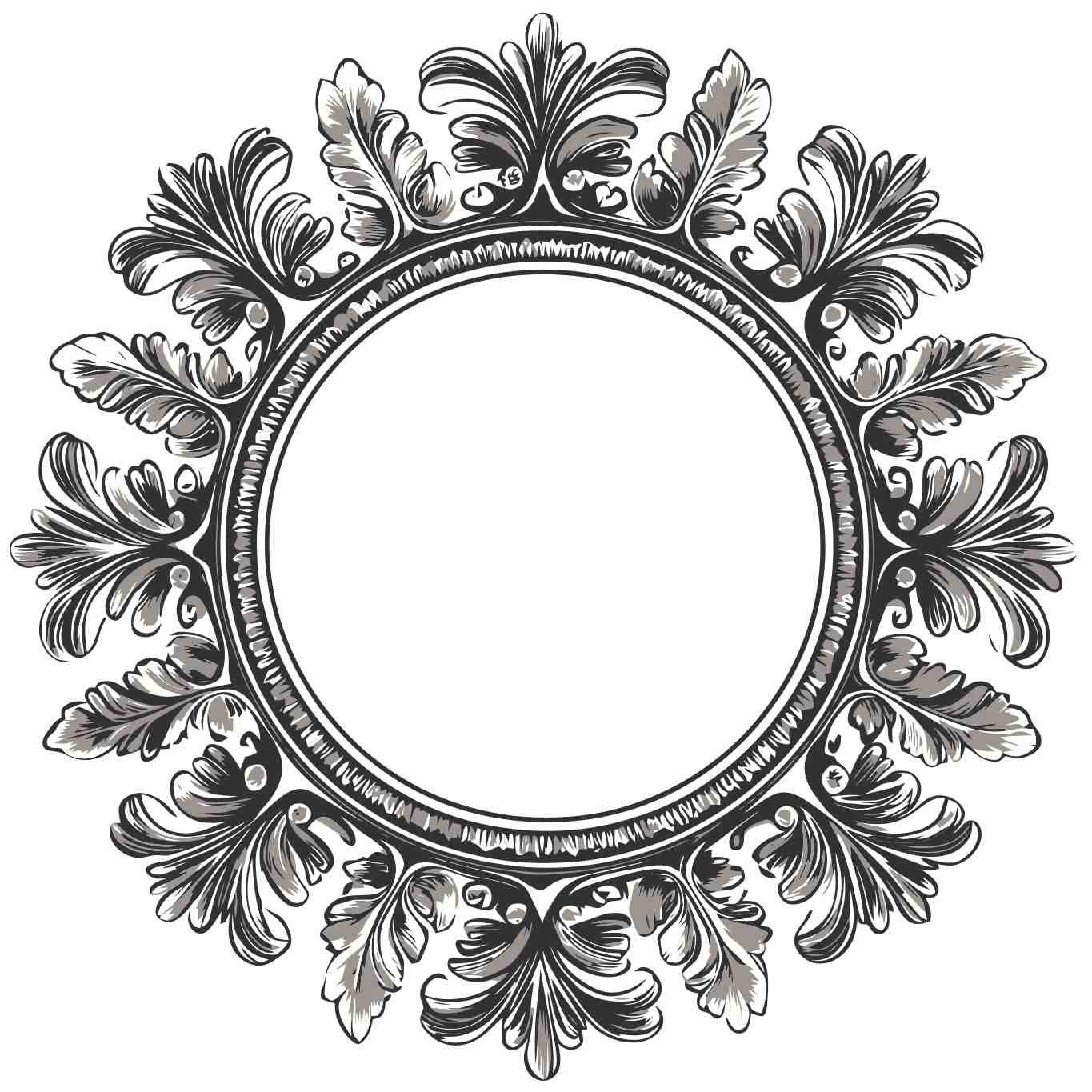 Elegant Baroque Frame Design