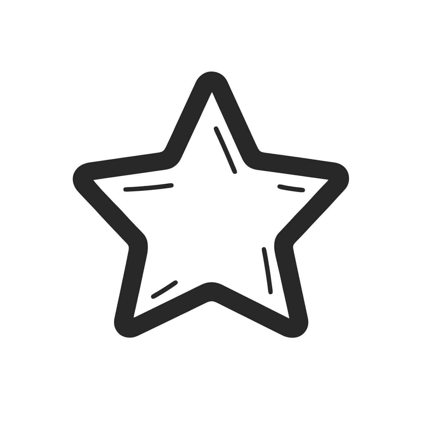 Minimalist Star Graphic